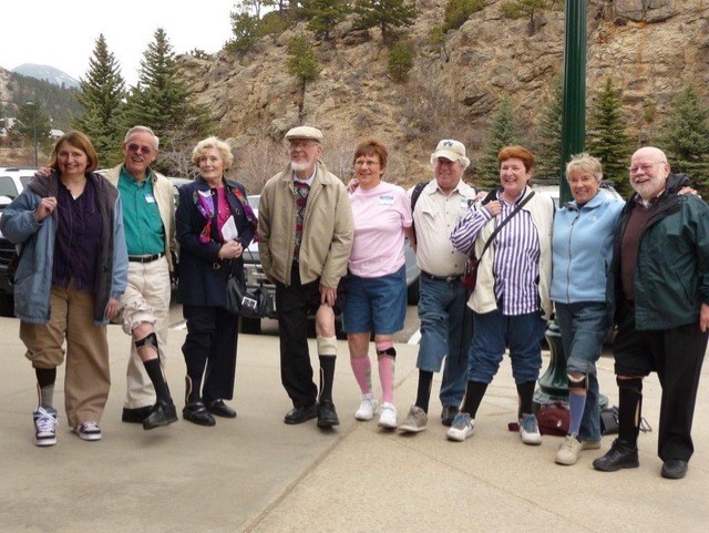 Group photo of brace wearers